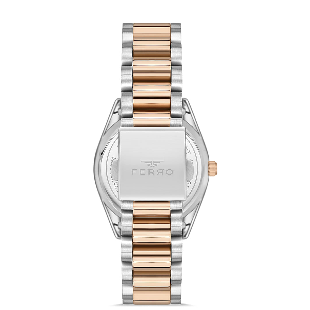 FERRO FL21263A-E SS Caseback & Band Japan Women's Watch