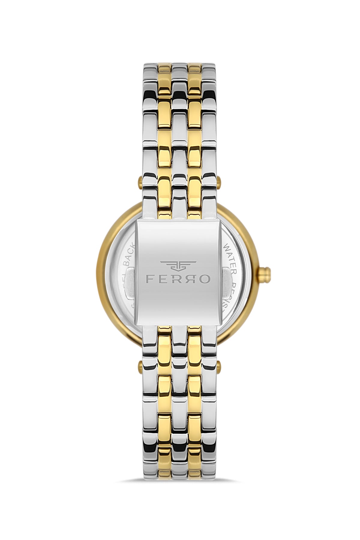 Ferro FL21331AWT-D Metal Case And Metal Band Women's Watch