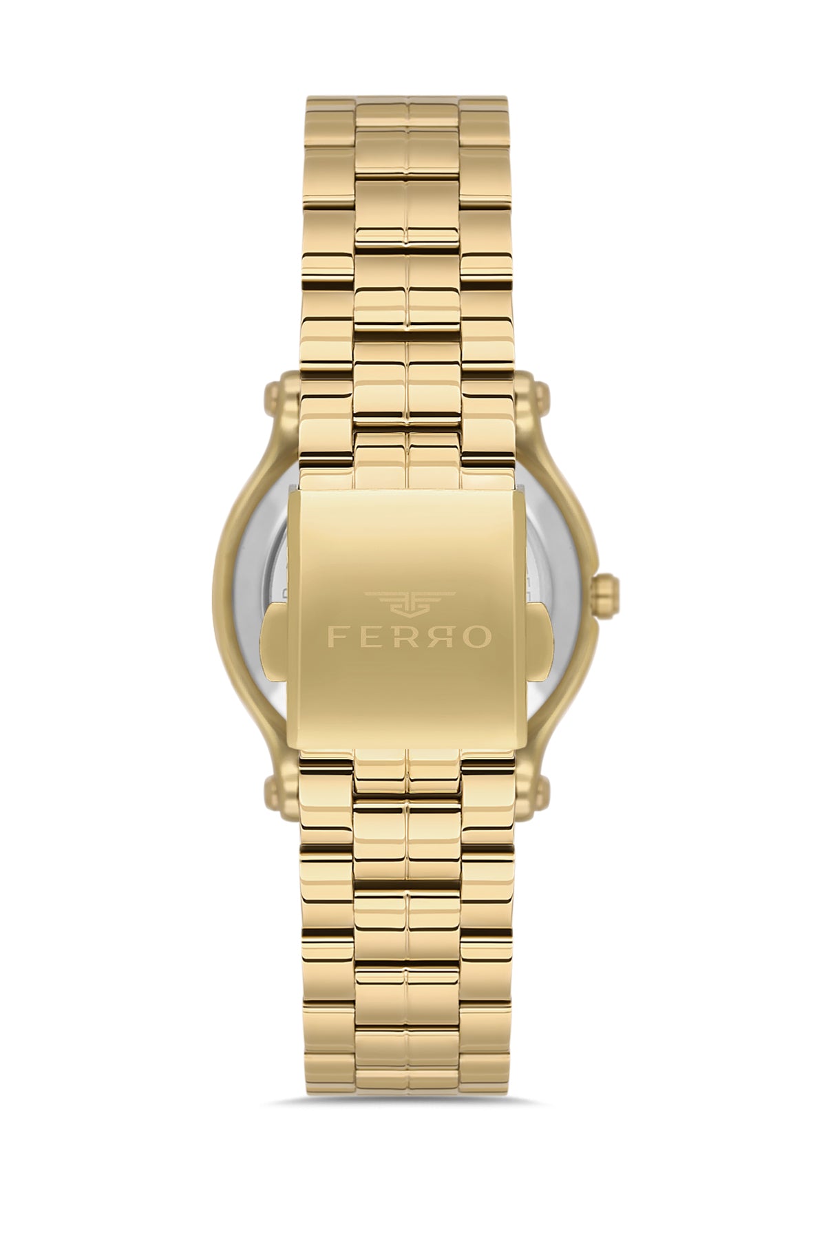 Ferro FL21478AWT-B4 Metal Case And Metal Band Women's Watch