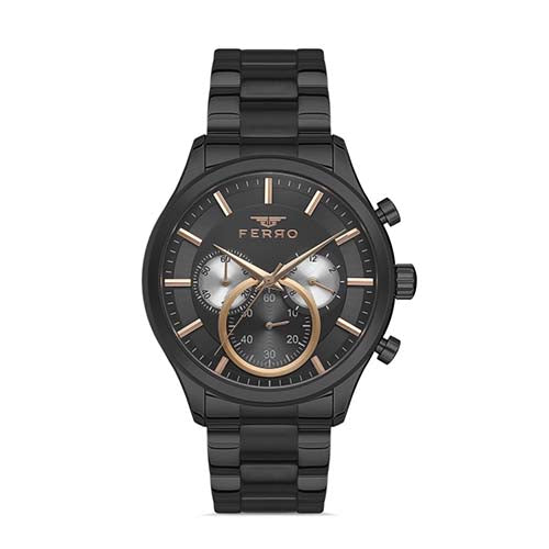 Ferro FM11309AWT-V Metal Case And Metal Band Men's Watch