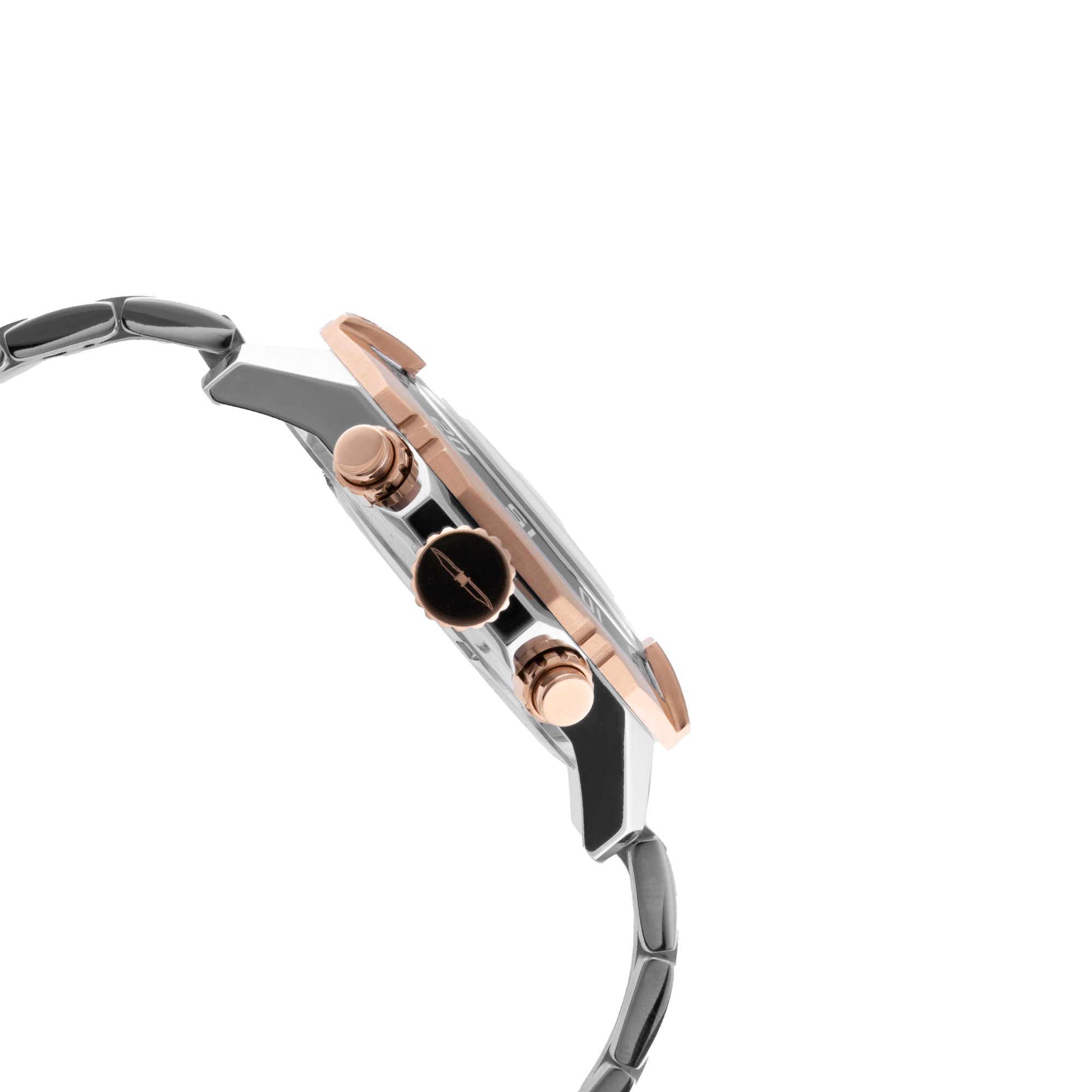 Blade Patriot Bichrome Men's Watch –  Rose Gold & Steel Case 3687G2UBU