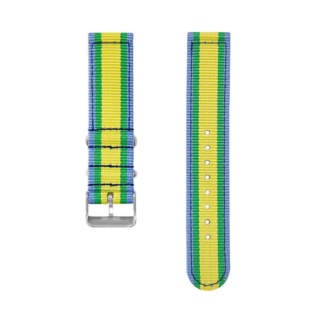 BLADE Yellow-Green-Blue NATO Strap