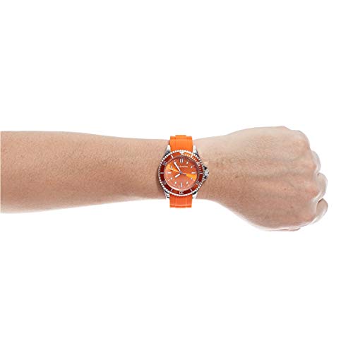 Bart & Melon Unisex Orange Dial Orange Silicon Band Analog Watch 12-NU010-SAA 2