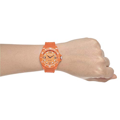 Bart & Melon Unisex Orange Dial Orange Polycarbonate Analog Watch 11-NG002-Orange 2