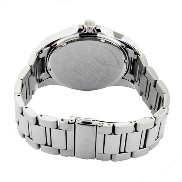 Blade Tan Leather Dial Stainless Steel Watch 3
