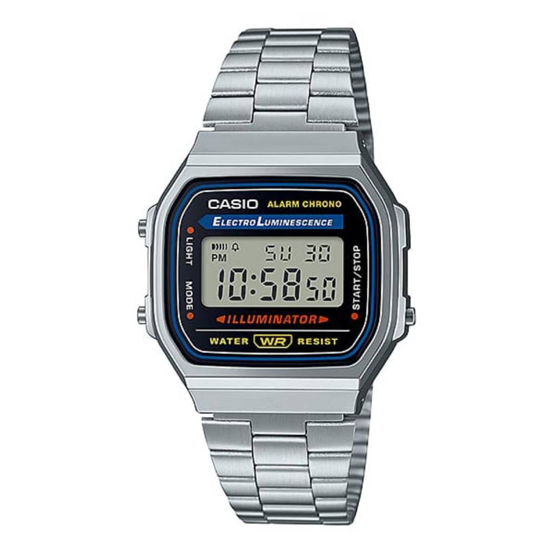 Casio Vintage Series Digital Black Dial Unisex's Watch-A168WA-1WDF