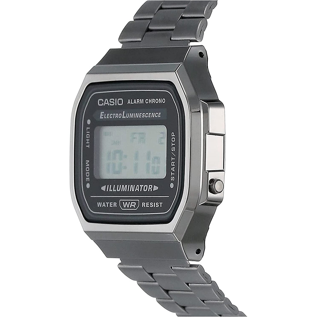 Casio Vintage Series Digital Black Dial Unisex's Watch-A168WGG-1ADF
