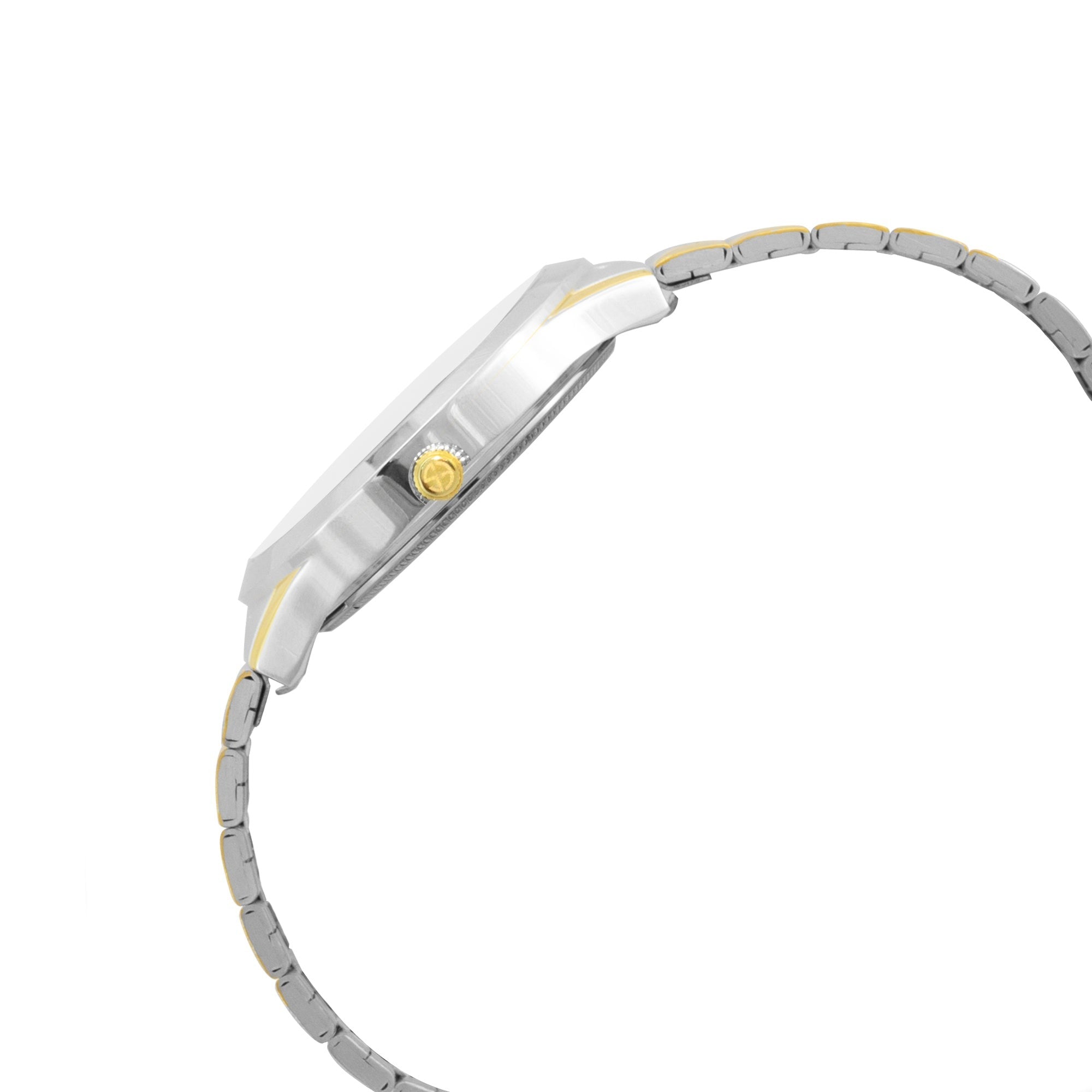 ELIZ ES8768L2TNT SS Caseback & Band Women's Watch - Side 01