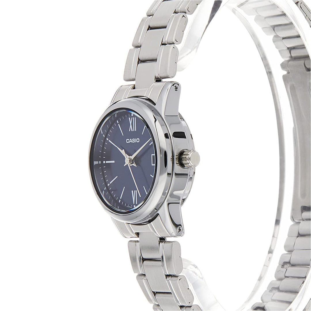 Casio LTP-V002D-2B3UDF Stainless Steel Wrist Watch for Women