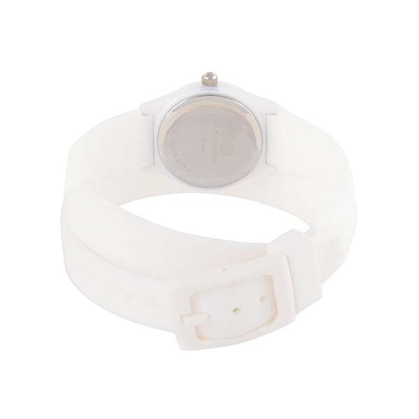 Bart & Melon Women's White Dial White Polycarbonate Case silicon Band Analog Watch 11-NL004 3
