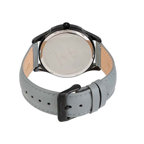 Bart & Melon Unisex Black Dial Leather Strap Watch - 15-NG013-2NNG 3