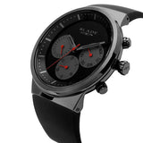 BLADE Indie Gun 3565G5ANN PVD Gun Plated SS Case and Silicon Strap Watch