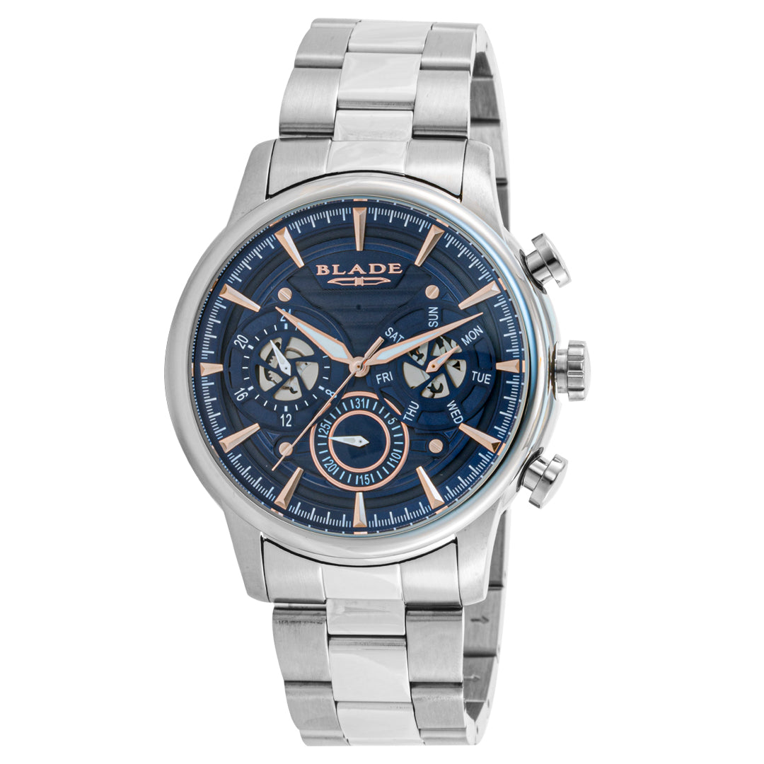 BLADE Maestro SS Blue 3582G2SBS Men's Watch - Front