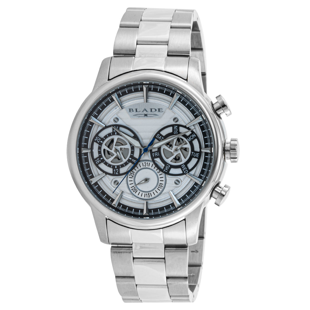 BLADE Maestro SS White 3582G2SSS Men's Watch - Front