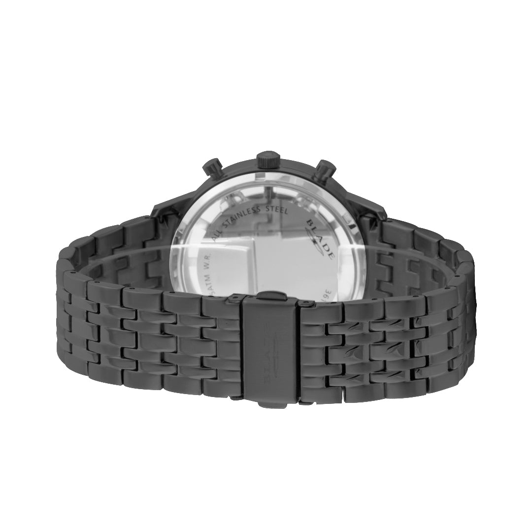 BLADE Distinct Noir 3612G2NNN SS Men's Watch - Back