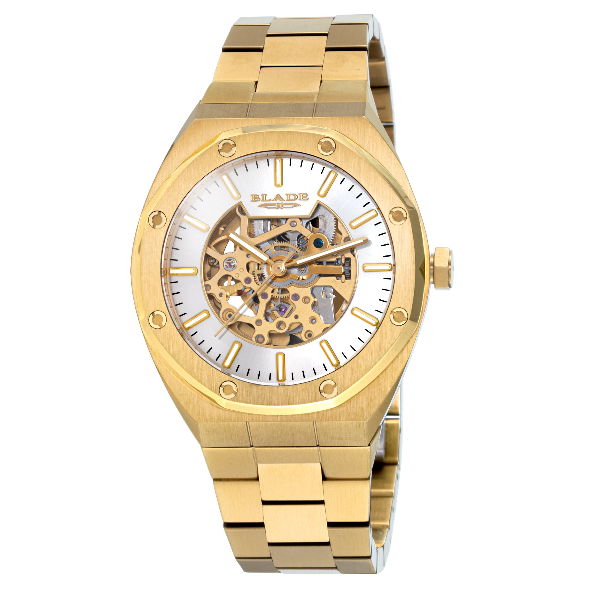 BLADE Octa SS Men's Automatic Gold 3614G2GSG SS Case & Band Watch