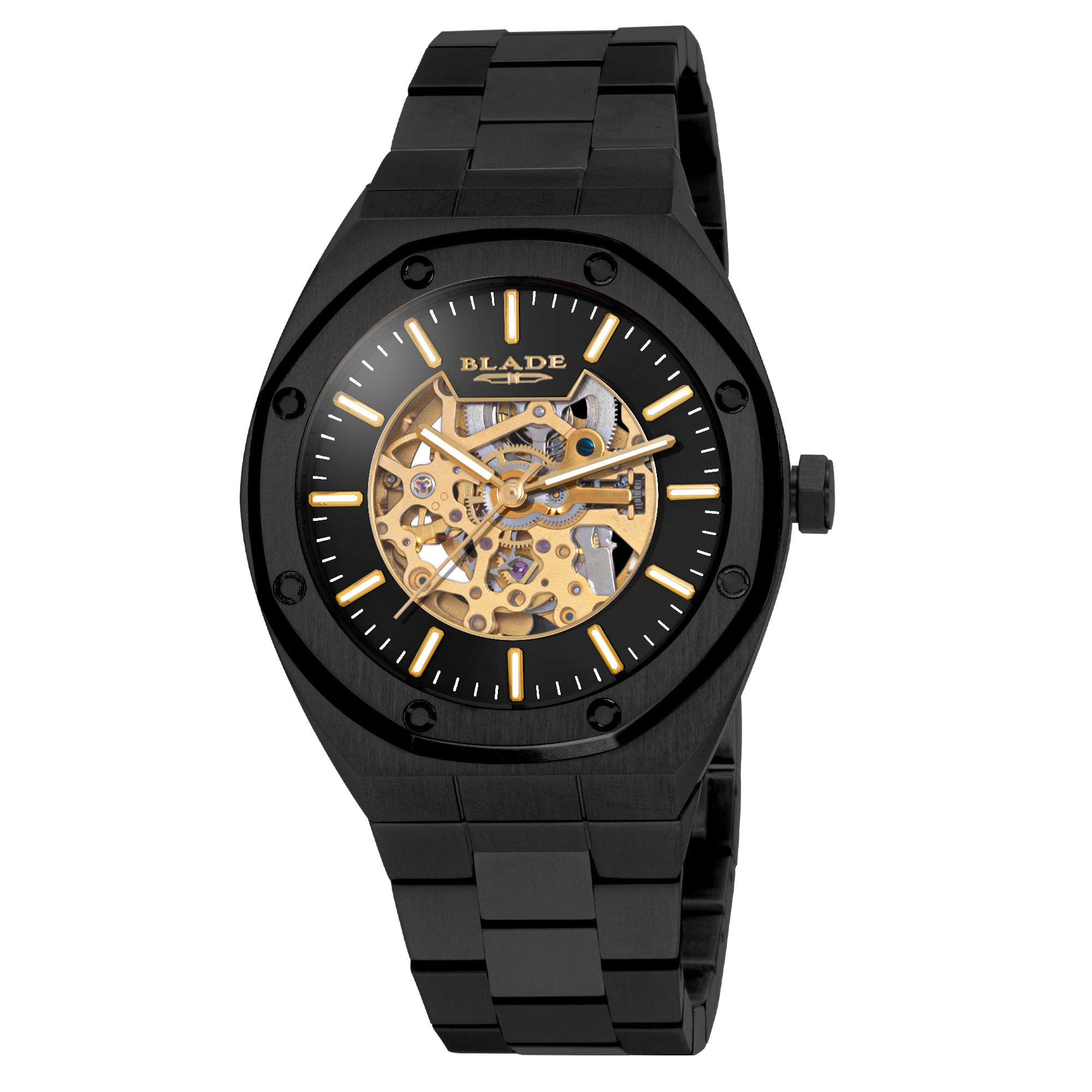 BLADE Octa SS Men's Automatic Noir 3614G2NNN SS Case & Band Watch