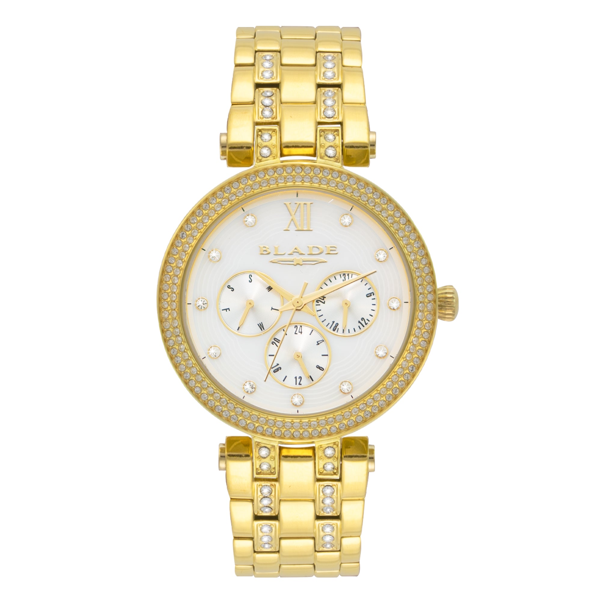 BLADE Dazzle Gem 3632L2GHG SS Women's Watch - Front