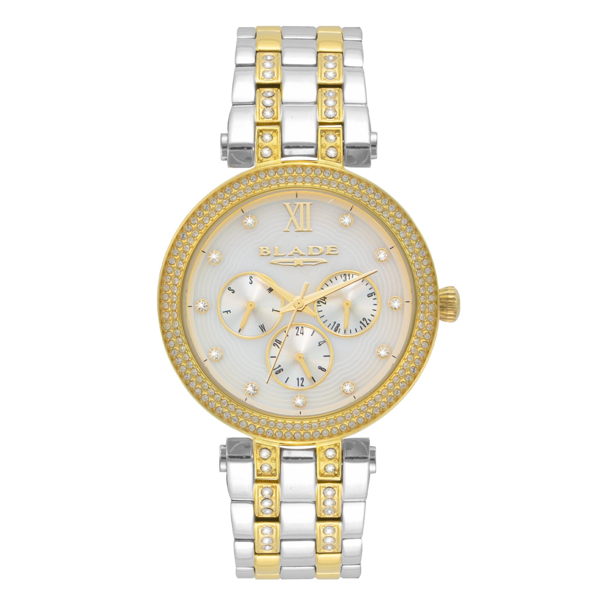 BLADE Dazzle Ivory 3632L2TST SS Women's Watch - Front