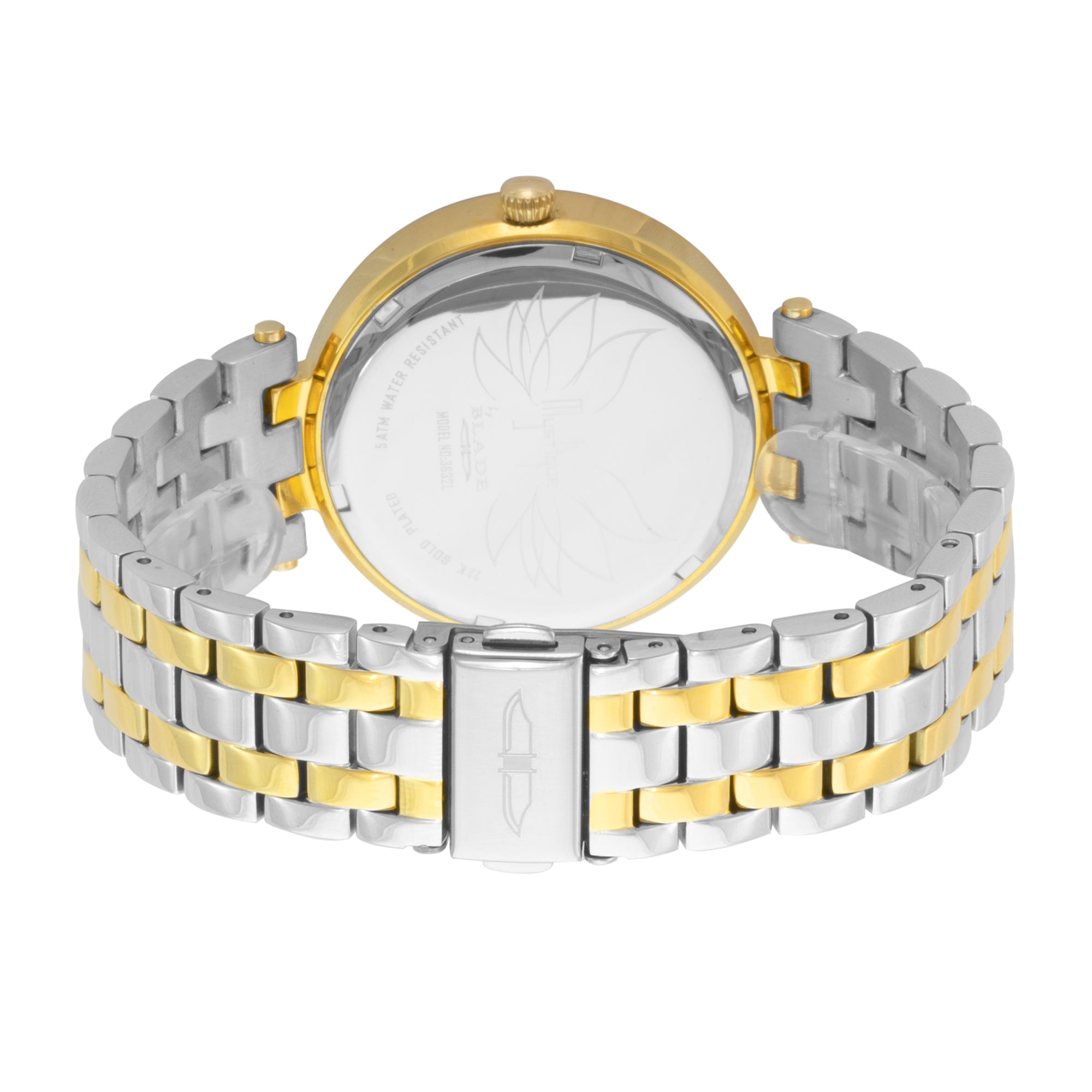 BLADE Dazzle Ivory 3632L2TST SS Women's Watch - Back