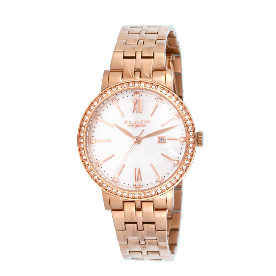 BLADE Intense Coral 3637L2RHR Date Women's Watch - Front