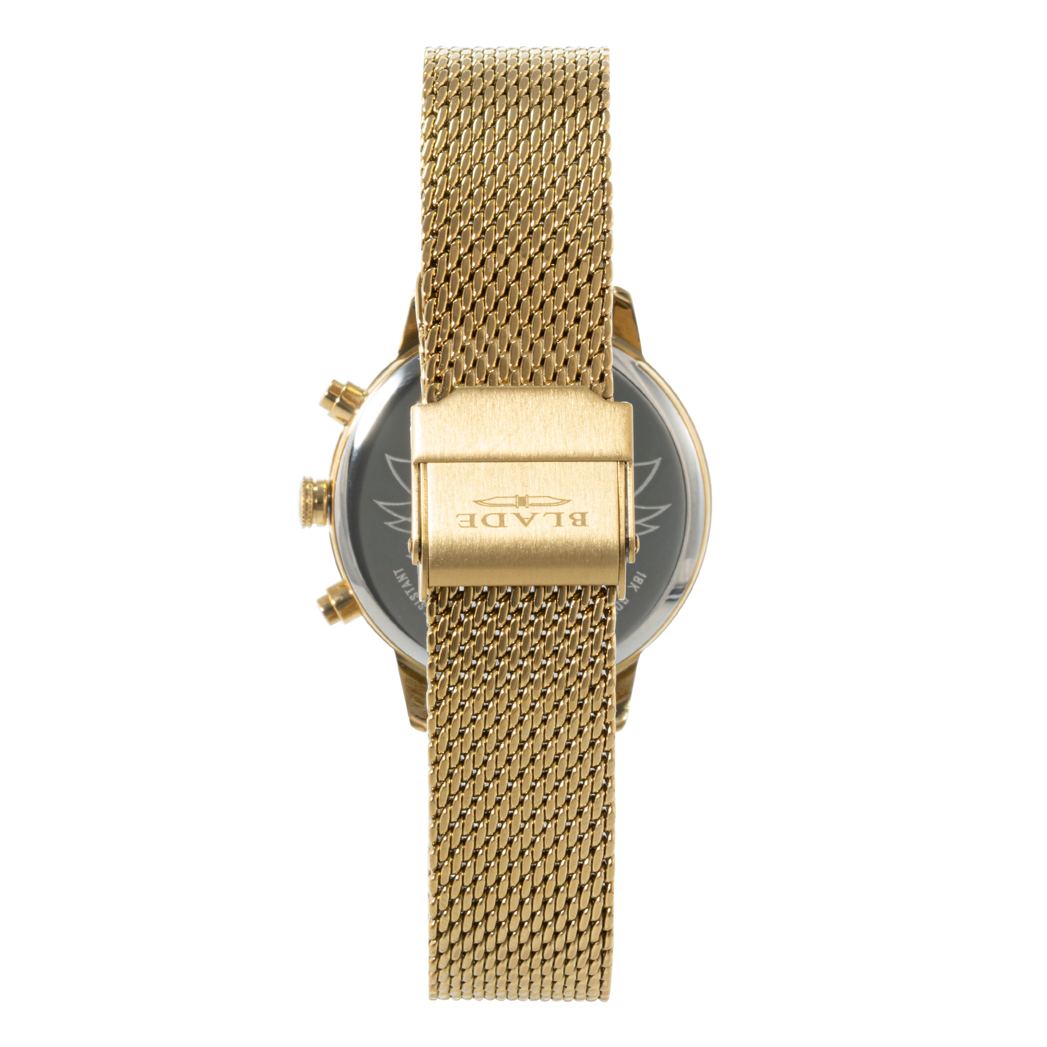 BLADE Venus Gold 3638L2GCG SS & Mesh Multifunction Women's Watch