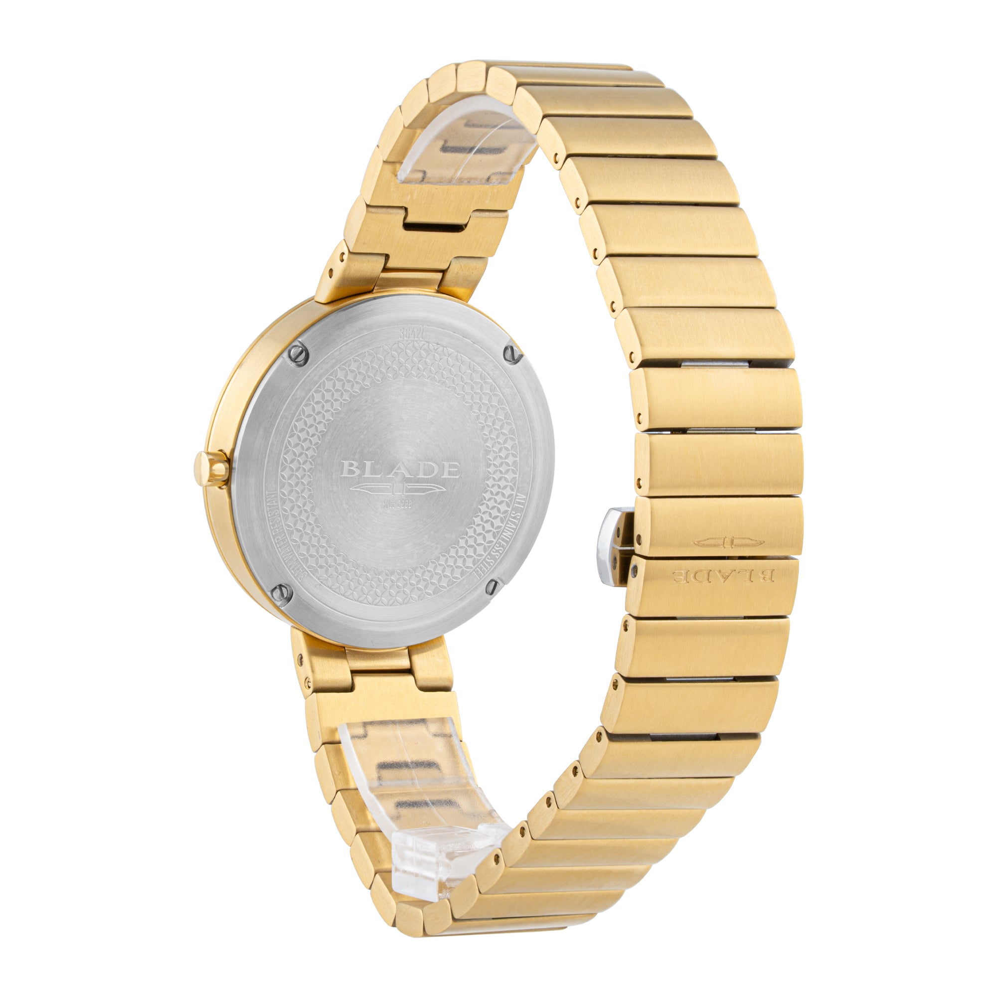 BLADE Eternal Gold 3642L2GCG SS Case & Band 3-Hands Women's Watch