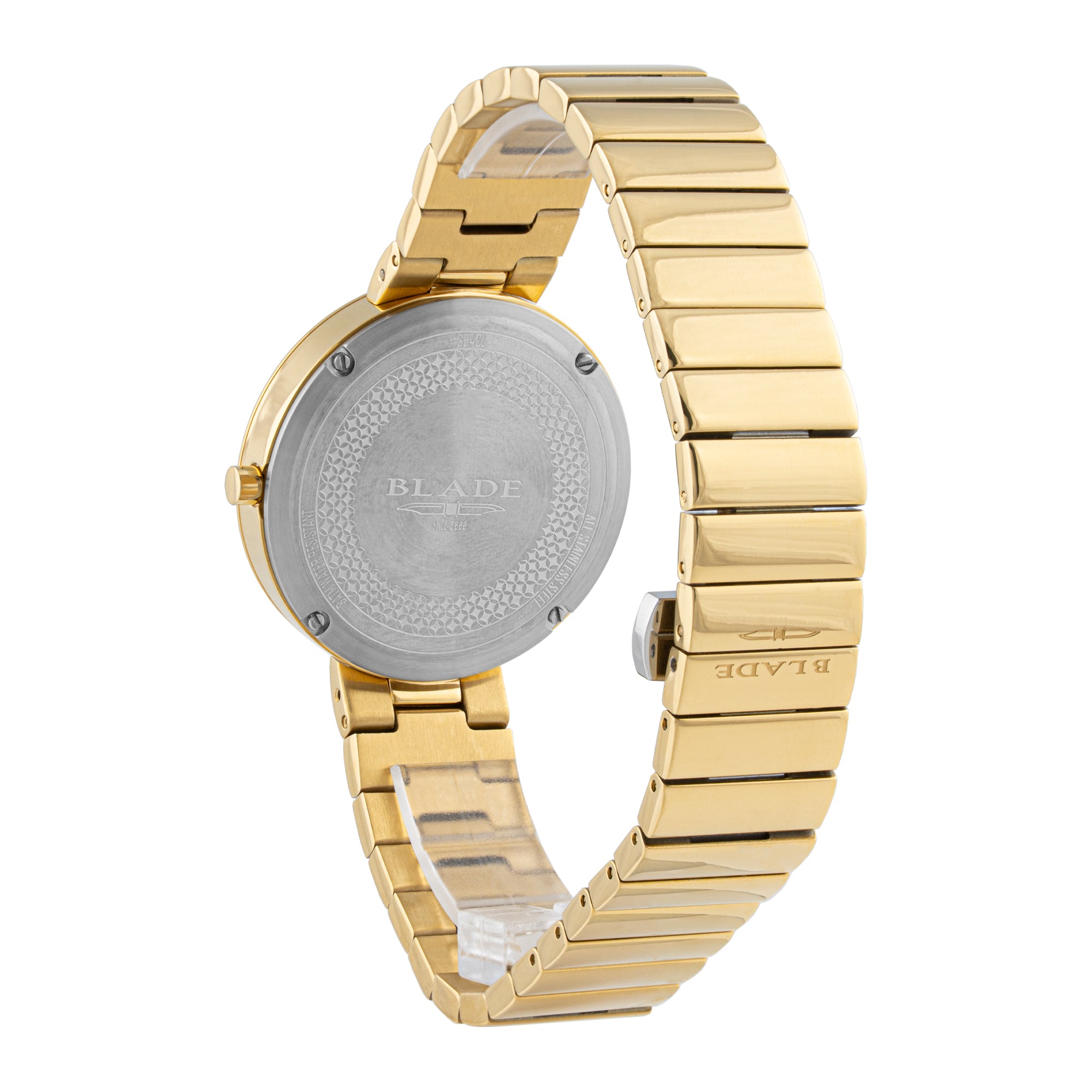 BLADE Eternal Blonde 3642L2GSG SS Case & Band 3-Hands Women's Watch