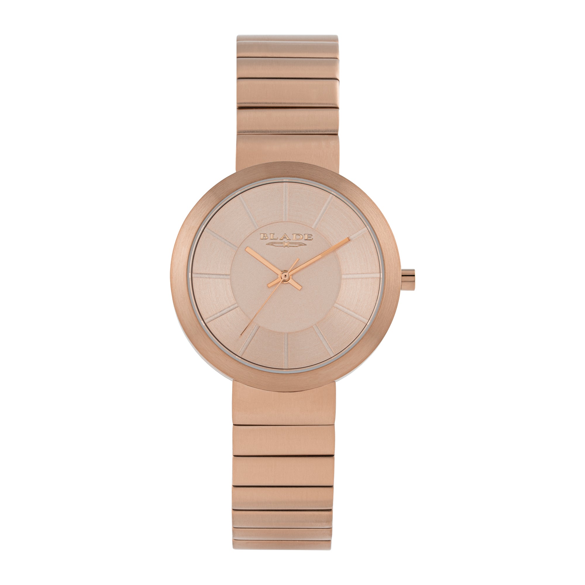 BLADE Eternal Bloom 3642L2RPR SS Case & Band 3-Hands Women's Watch