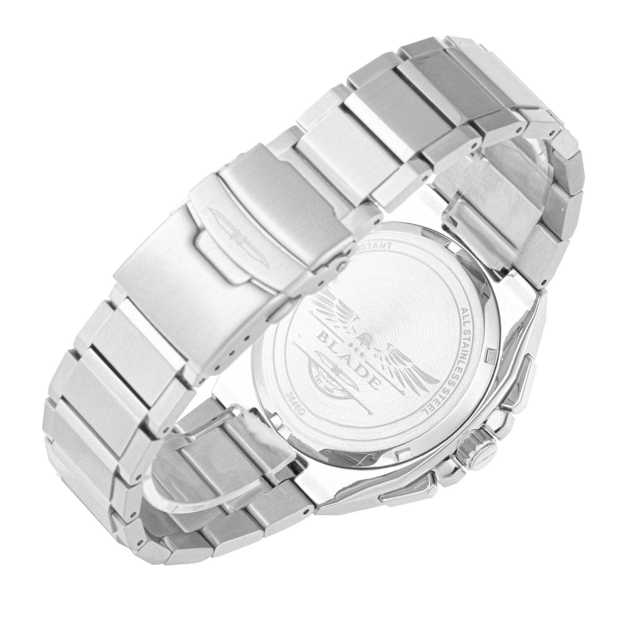 BLADE Forte Indigo 3646G2SVS SS Case & Band Multifunction Men's Watch