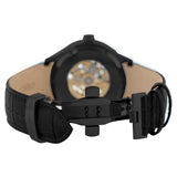 BLADE Sempre Noir 3662G1NNN SS & Leather Strap Automatic Men's Watch