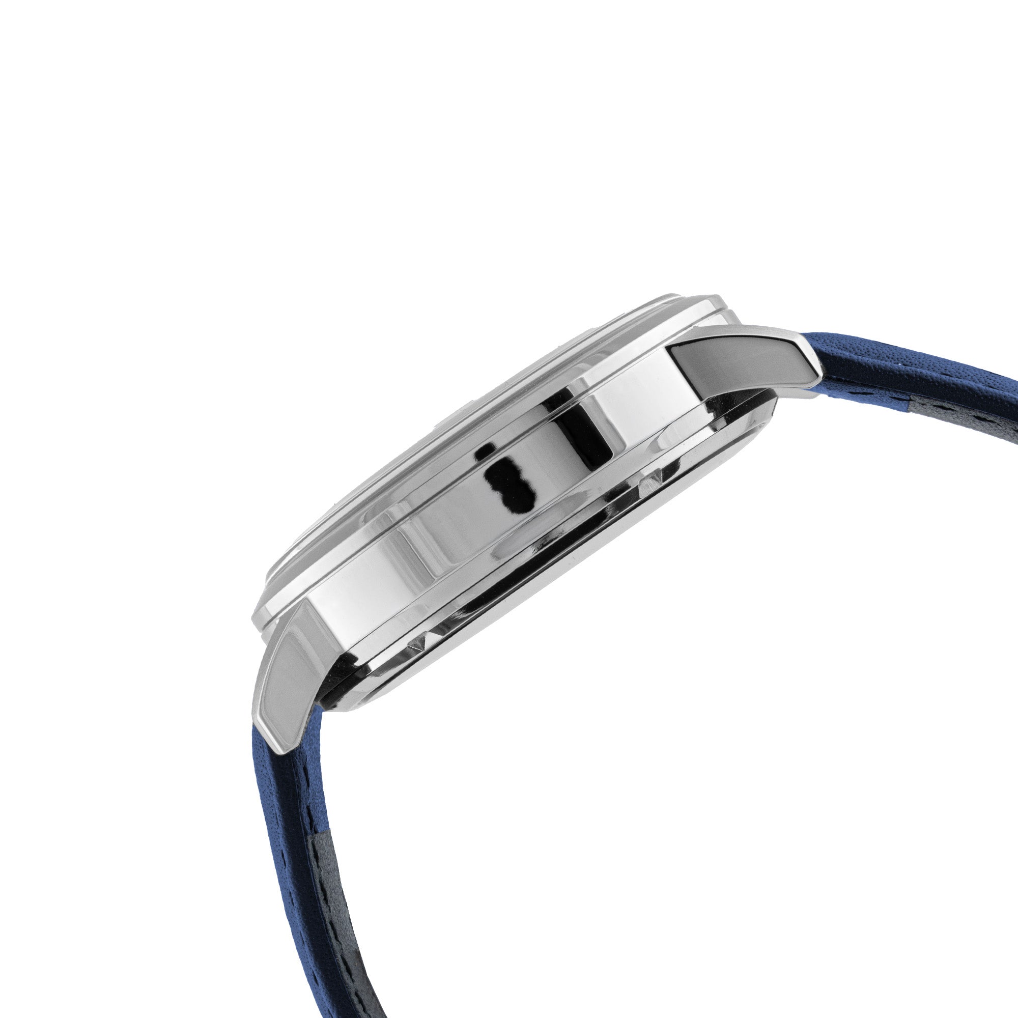 BLADE BARE BLUE 3673G1SBB SS CASE & LEATHER STRAP MULTIFUNCTION MEN'S WATCH