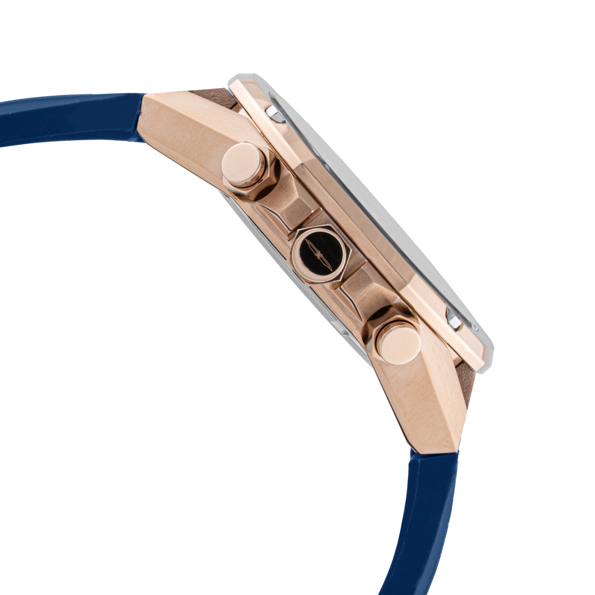 BLADE Ascend Night 3674G5RBB SS & Silicone Strap Multifunction Men's Watch