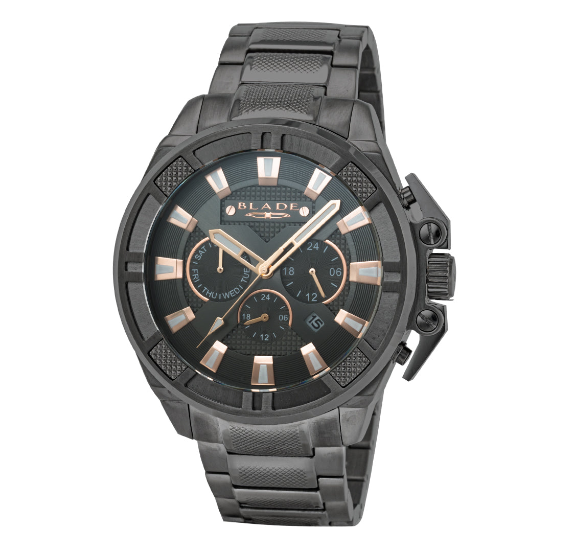 BLADE Crossfire Gun 3675G2AGA Men's Watch - Front