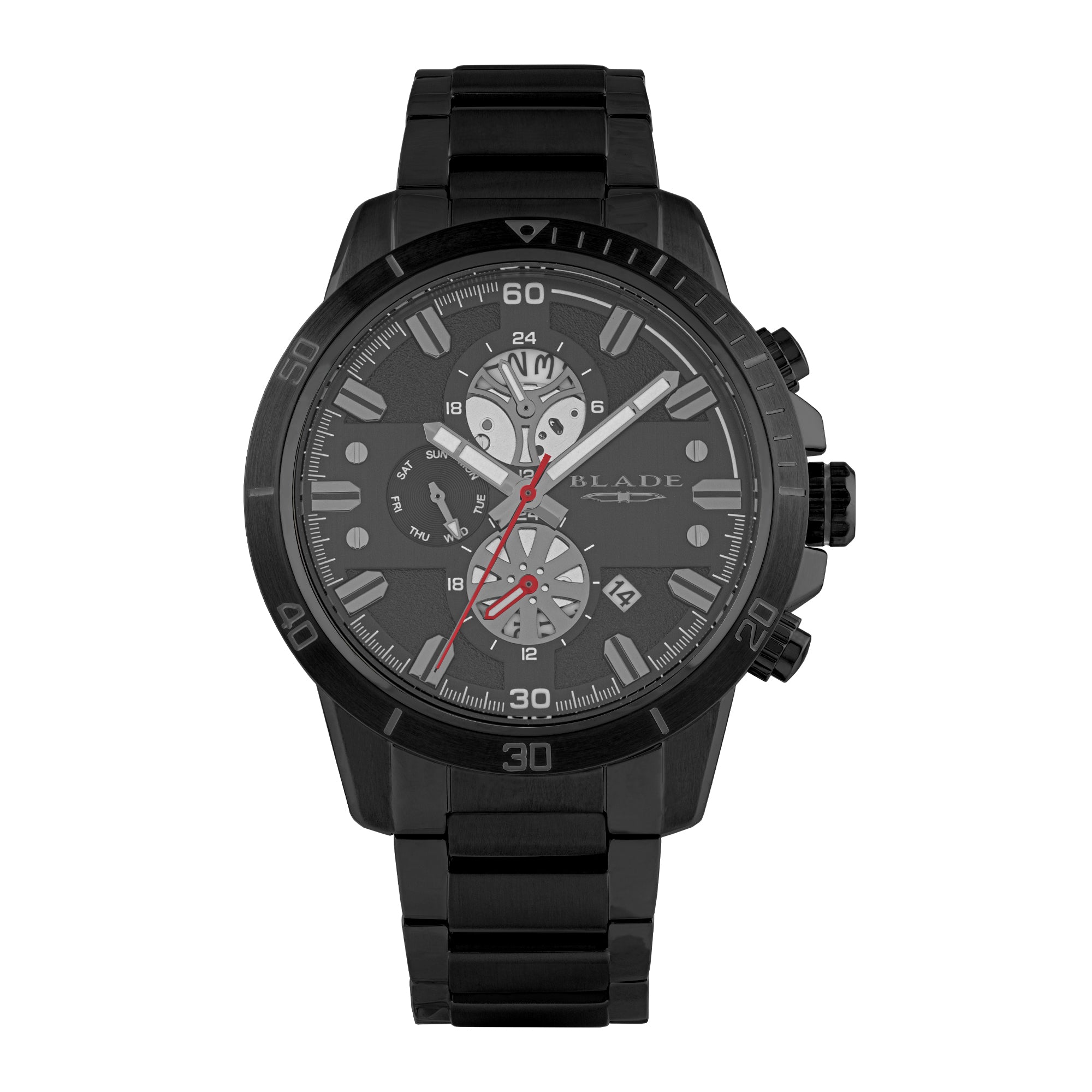 BLADE Virtuoso Imprint 3677G2NNN SS Case & Band Multifunction Men's Watch