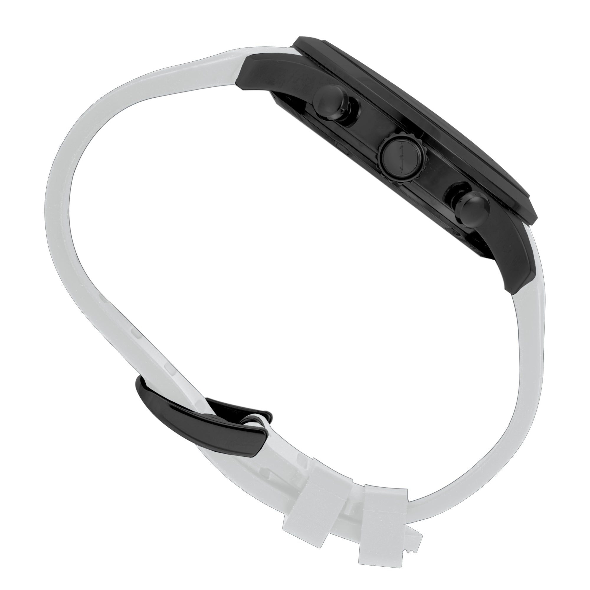 BLADE Gallant Mono 3680G5NNW SS & Silicone Strap Multifunction Men's Watch