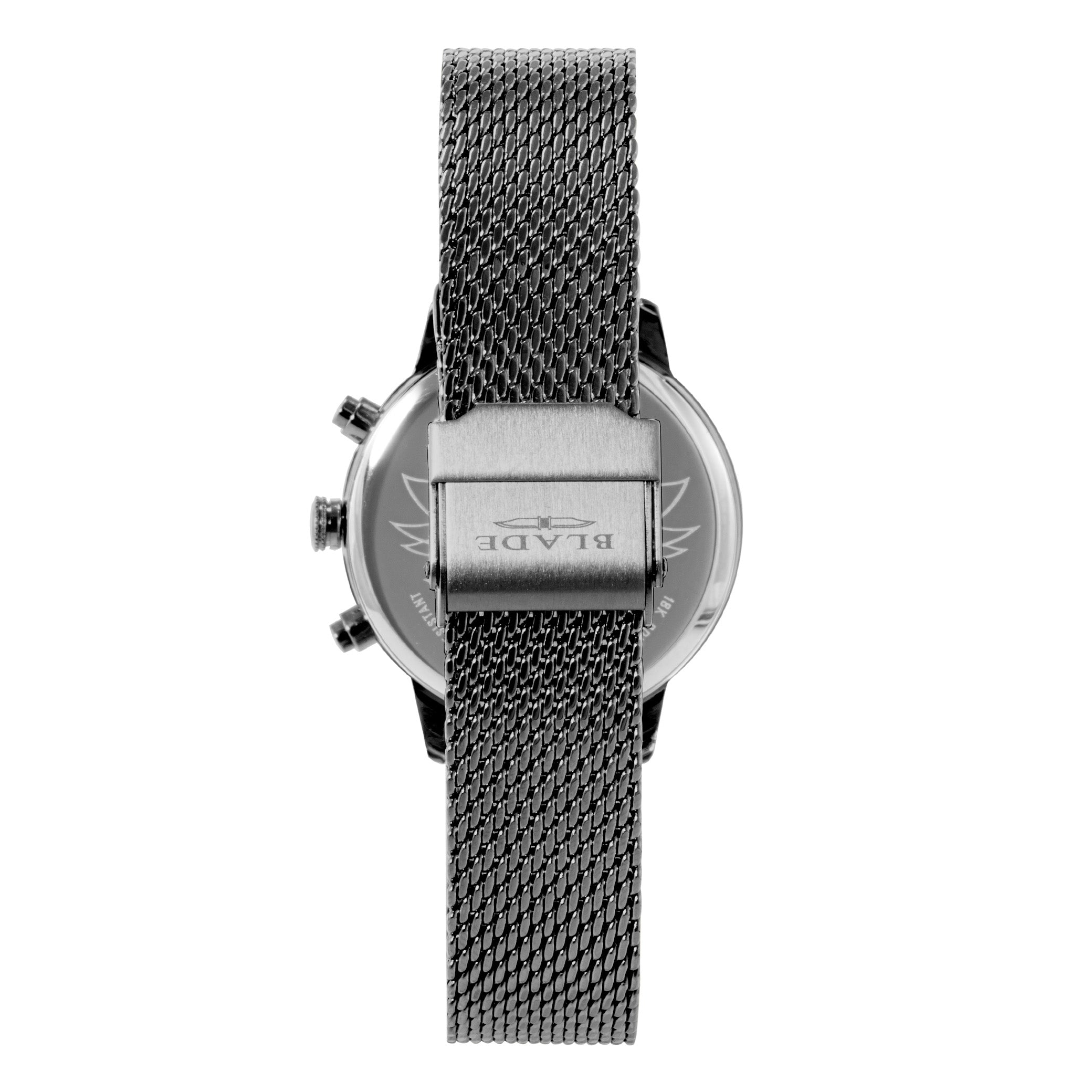 BLADE Venus Forest SS Case & Mesh Strap Multifunction Women's Watch
