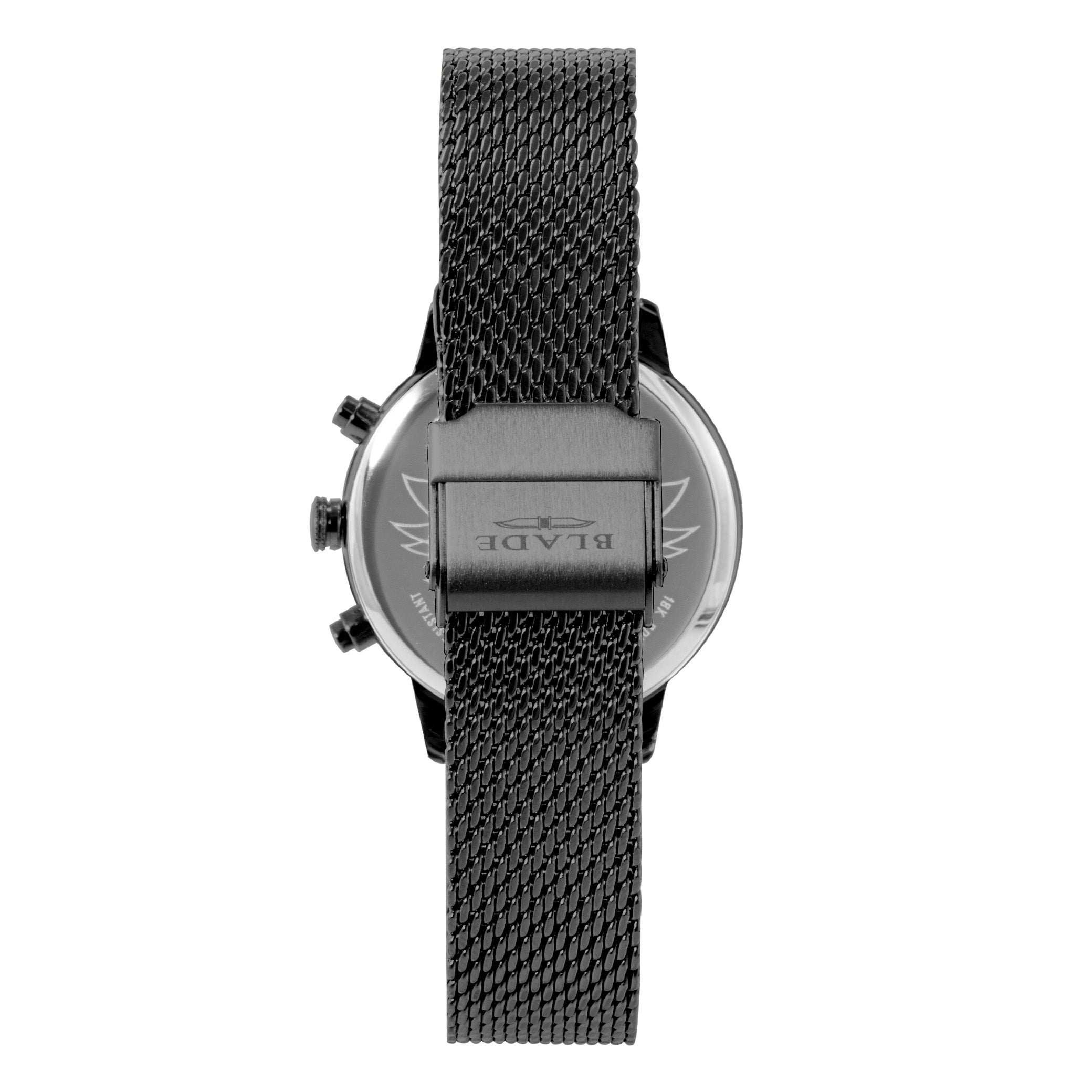 BLADE Venus Imprint SS Case & Mesh Strap Multifunction Women's Watch