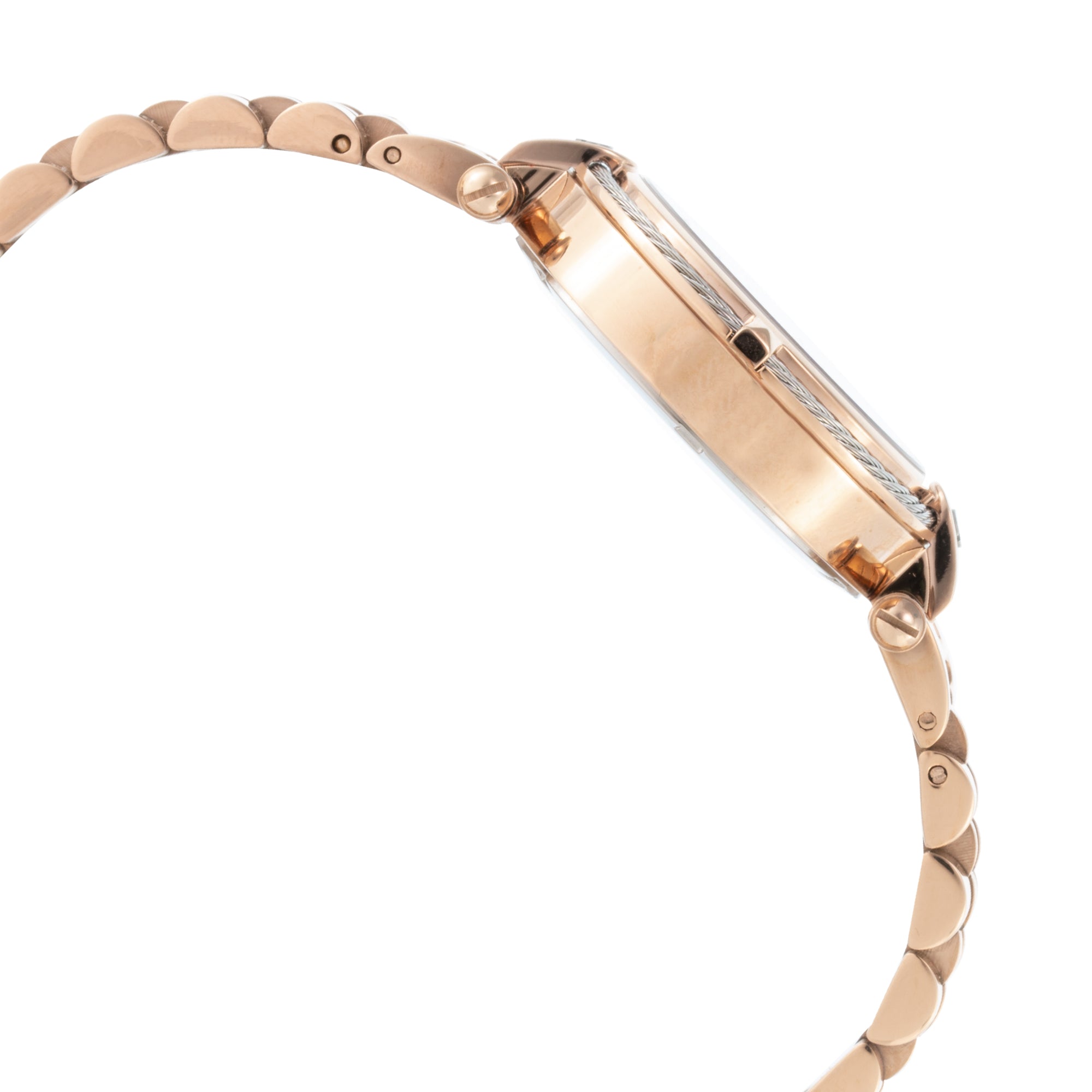 BLADE Paradigm X Bloom 3698L2RER SS Case & Band 3-Hands Women's Watch