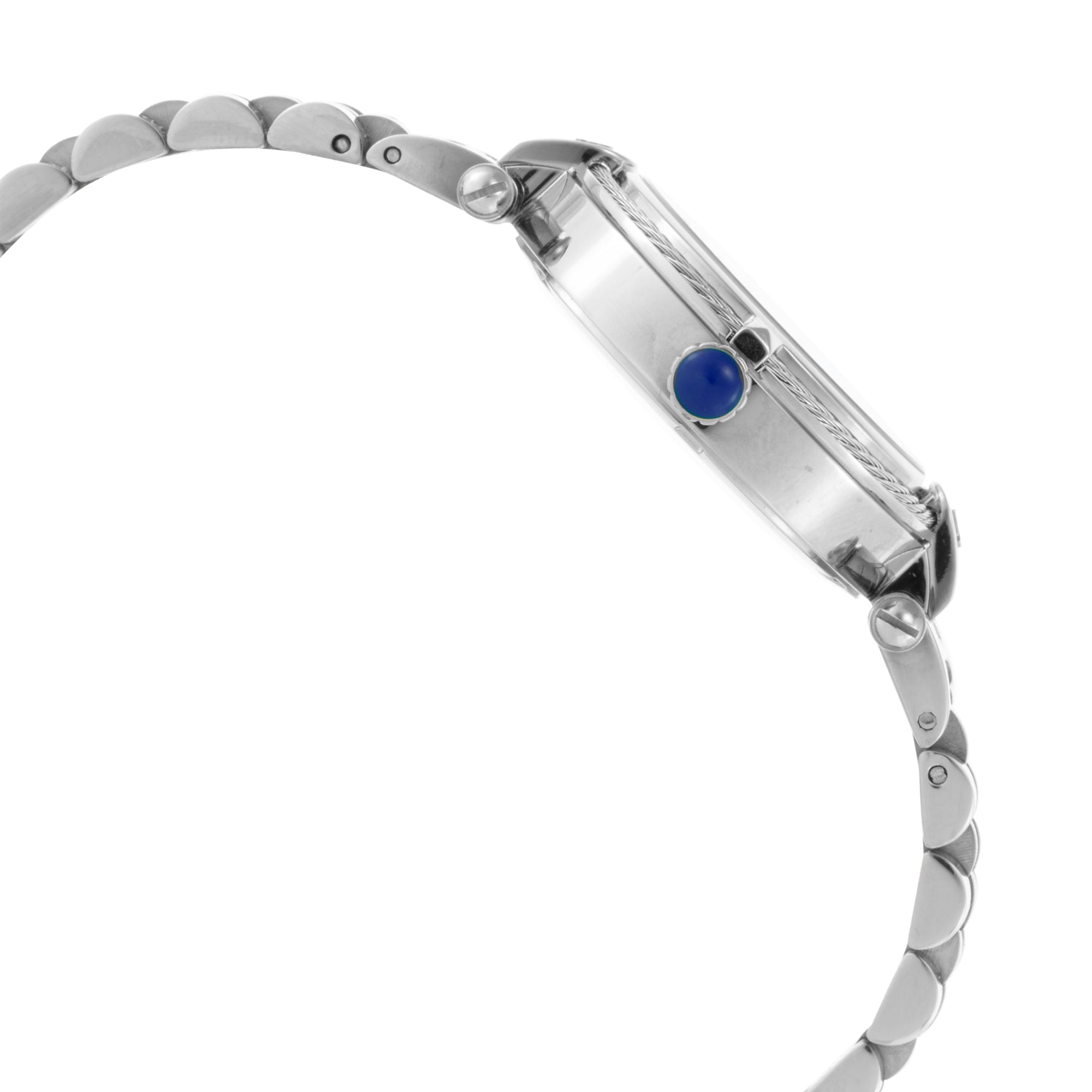 BLADE Paradigm X White 3698L2SSS SS Case & Band 3-Hands Women's Watch