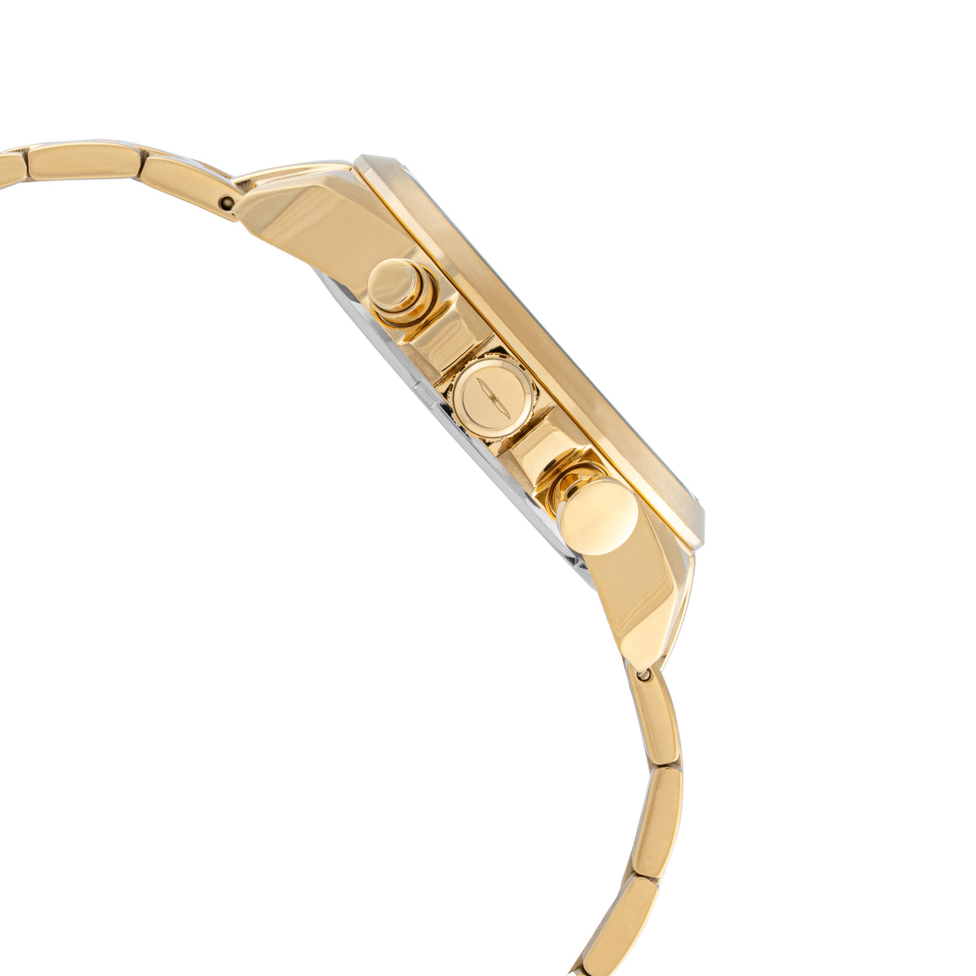 BLADE OUTLIER BLONDE 3710G2GCG SS CASE & BAND MULTIFUNCTION WITH PUSHERS MEN'S WATCH