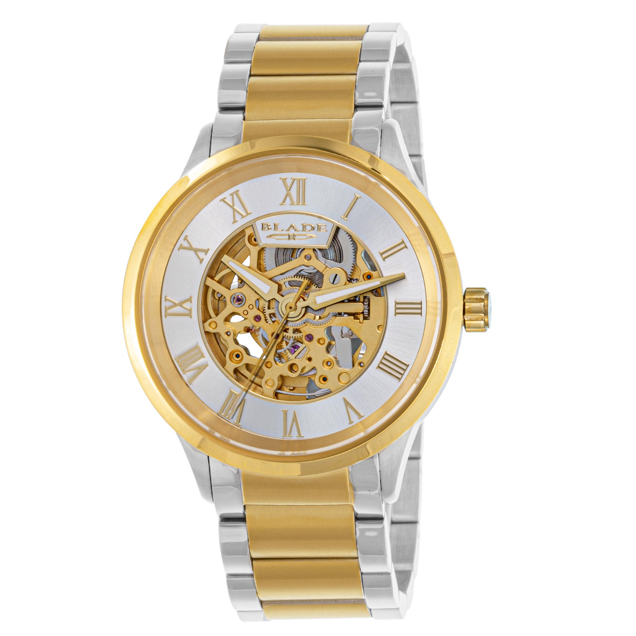 blade sempre stainless steel Gold and silver watch 