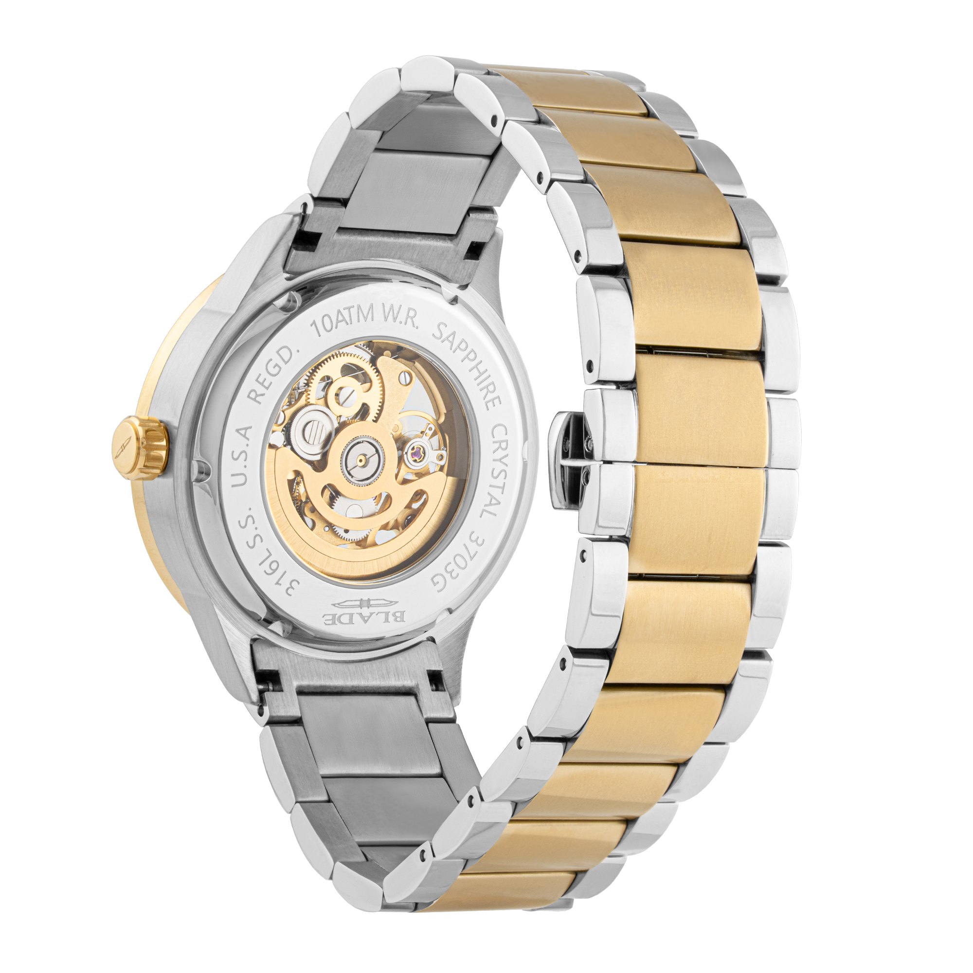 BLADE Sempre SS Ivory 3703G2TST SS Case & Band Automatic Men's Watch