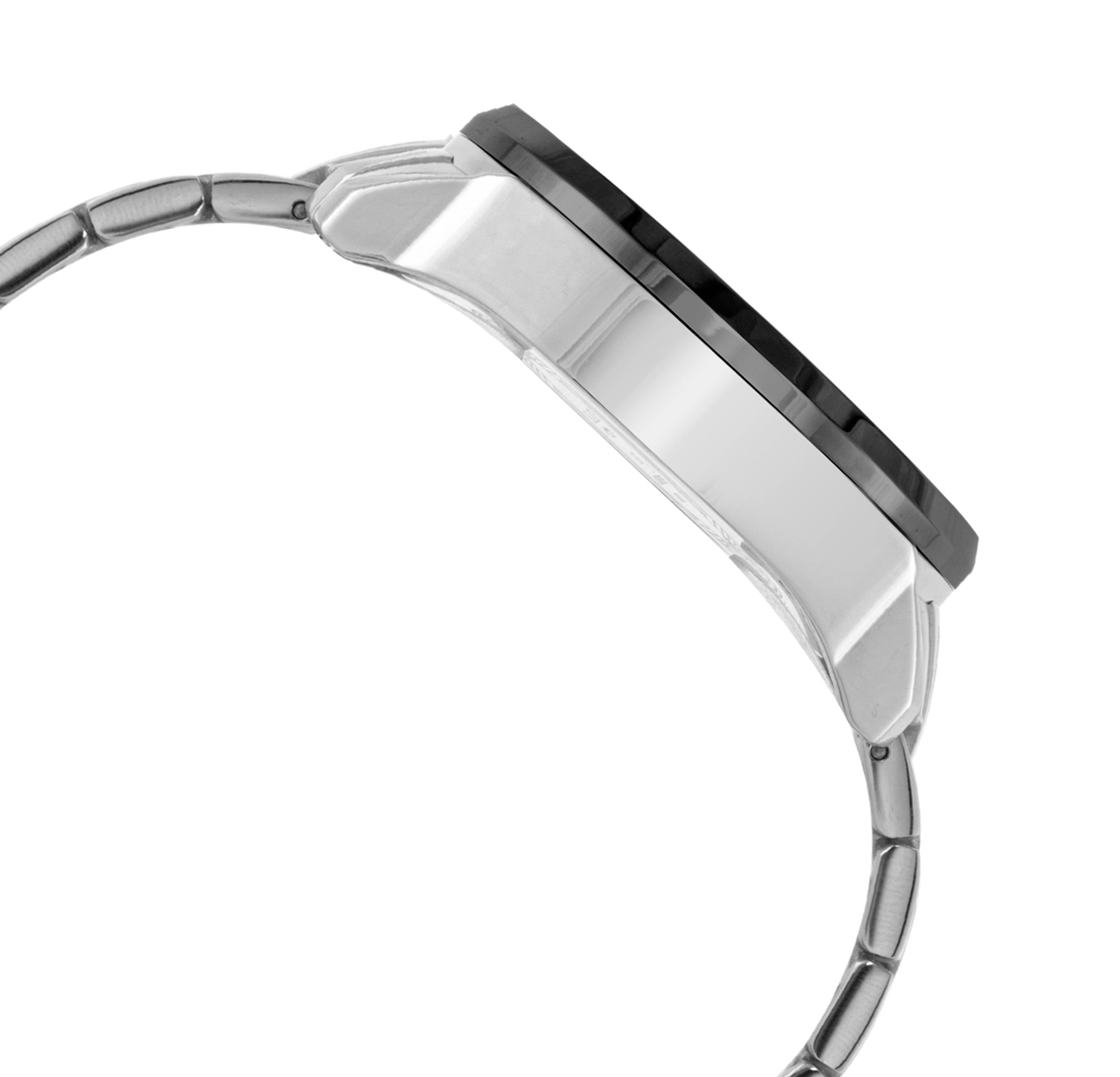 BLADE Crossfire Mono SS Case & Band Multifunction Men's Watch