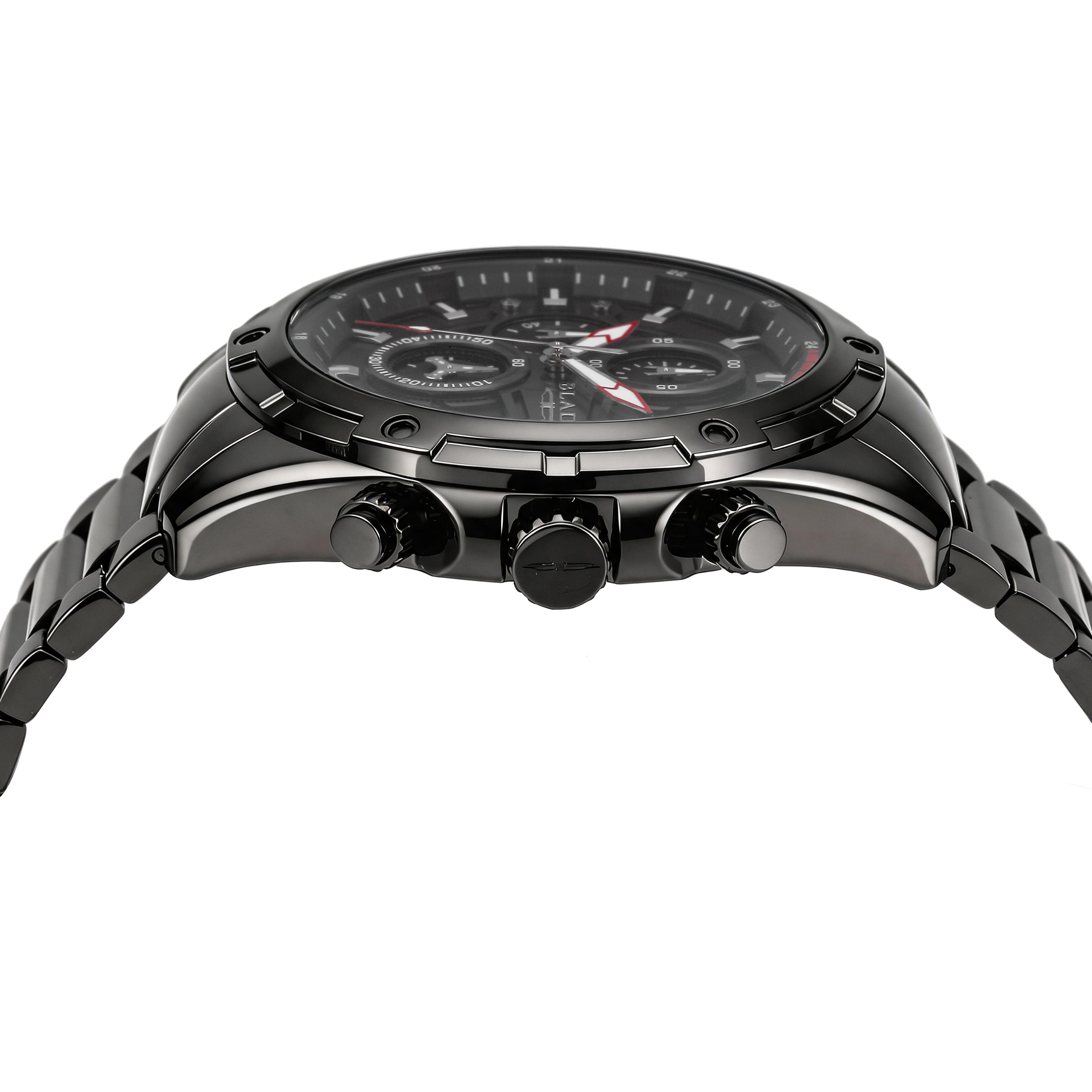 BLADE Airfield Imprint 3715G2NNN SS Case & Band 1/10 Sec. Chrono Men's Watch