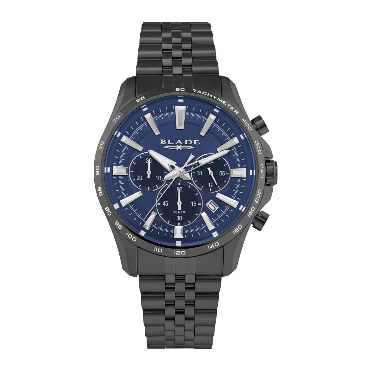 BLADE Trailblazer Space SS Case & Band Chronograph Men's Watch