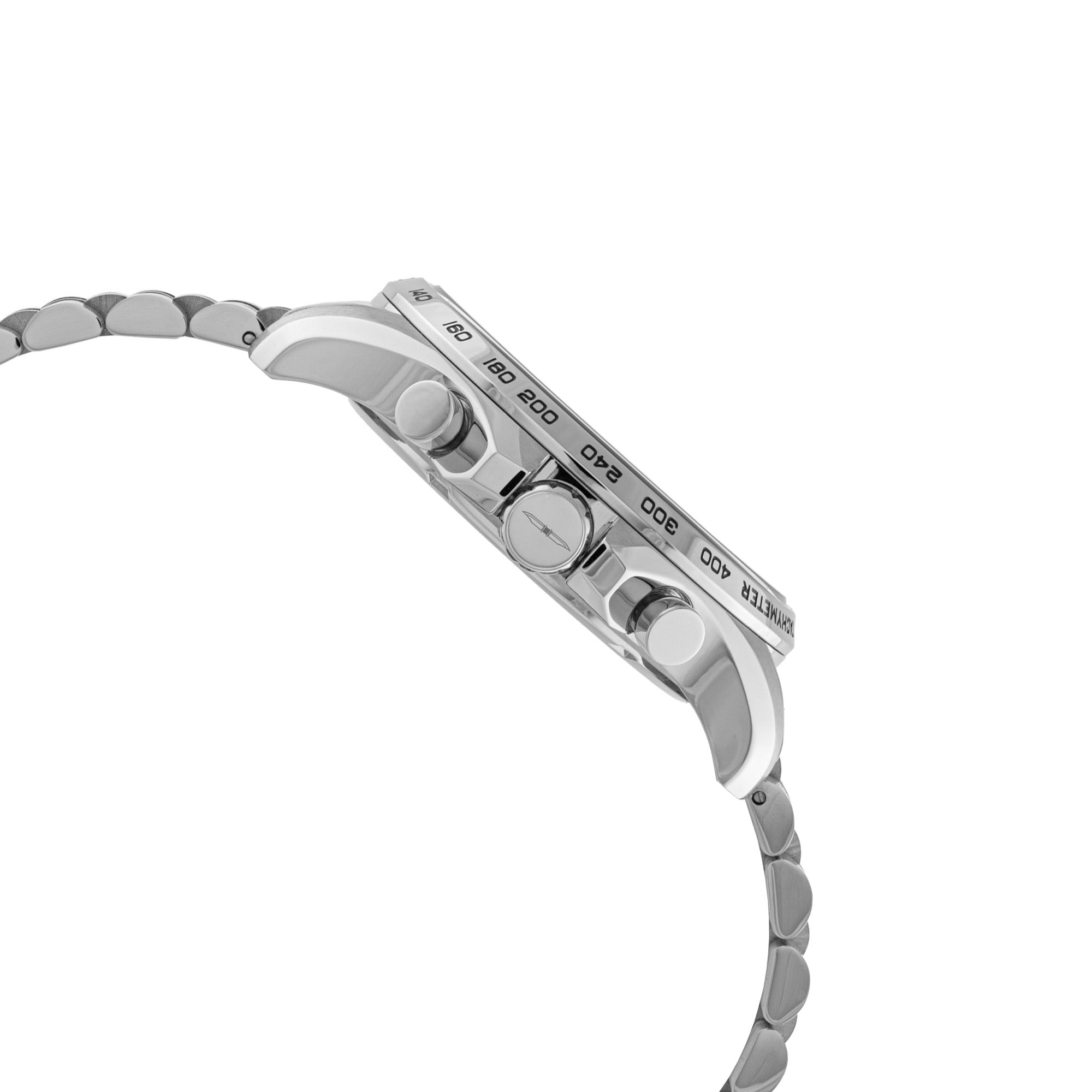 BLADE Trailblazer Khaki SS Case & Band Chronograph Men's Watch