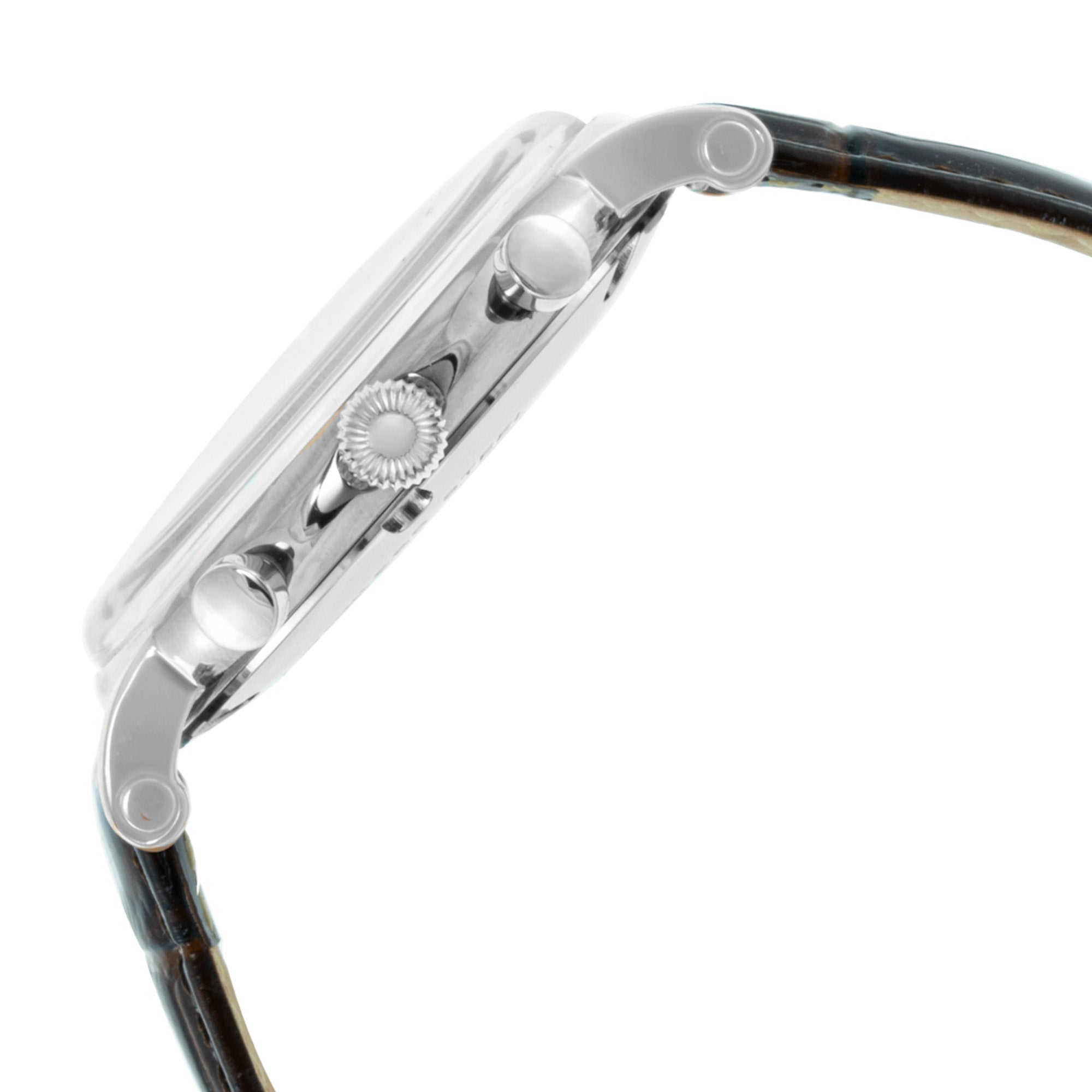 BLADE AURA BLUE 3724G1SBO SS CASE & LEATHER STRAP CHRONOGRAPH MEN'S WATCH