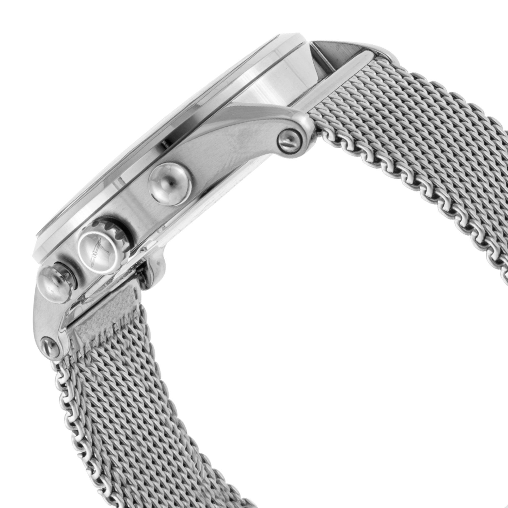 BLADE FUSION GREEN SS CASE & MESH STRAP MULTIFUNCTION MEN'S WATCH