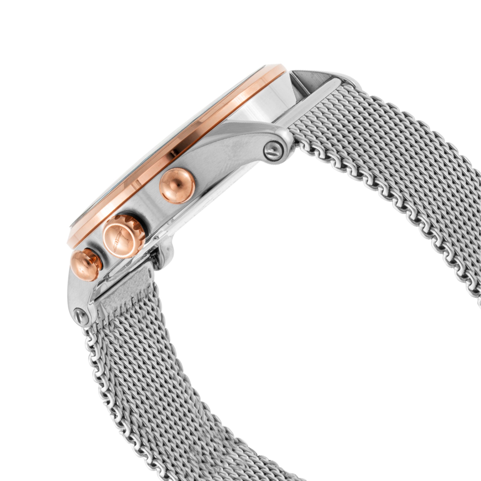 BLADE FUSION SS BLOSSOM 3727L2UPS SS CASE & MESH STRAP MULTIFUNCTION WOMEN'S WATCH